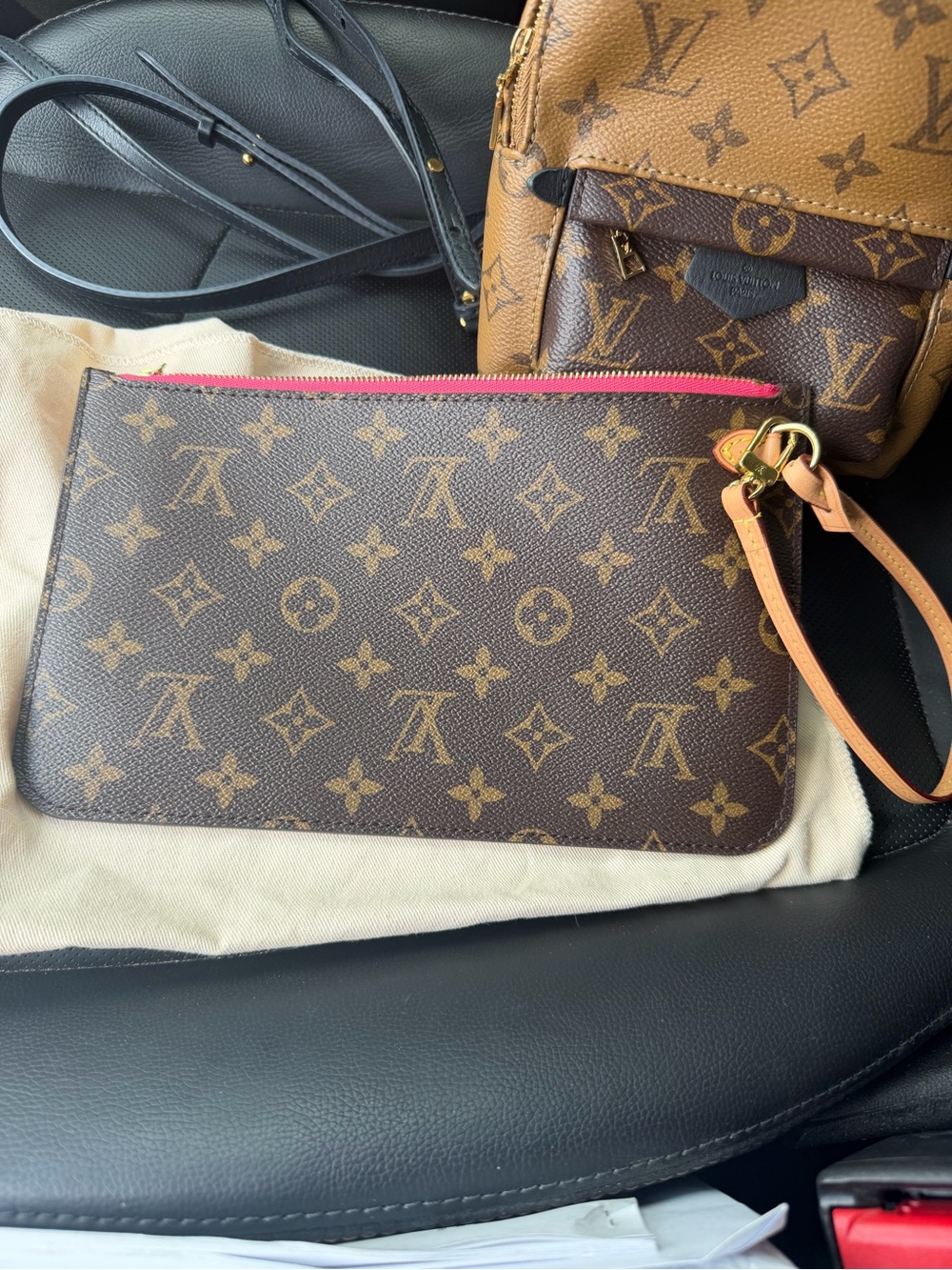 LV lmtd edition ramages neverfull pouch - Picture 3 of 10